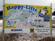 Slope map at Happy Lift