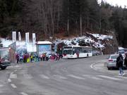 Ski bus in Fai della Paganella