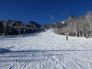 The practice slope at Draxlhang