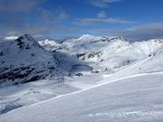 View over the ski resort of Sportgastein