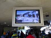 Current ski information at the valley station