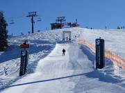 Speed check at the Muldenlift