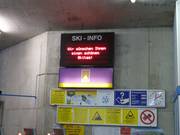 Detailed information at the valley station