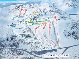 Trail map Leitariegos