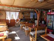 Ski hut at the mountain station