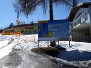 Information board at the valley station