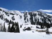 Alta ski resort at the Wildcat base