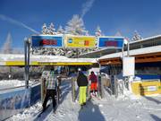 Information at the entry point at Hauser Kaibling