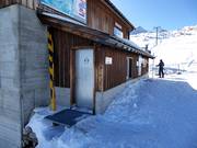 Toilets at the Dachberg drag lift