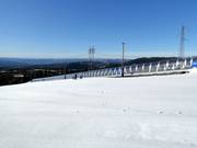Practice area with conveyor belts at the Skistua