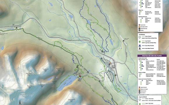 Cross-country skiing Slate Range – Cross-country skiing Lake Louise