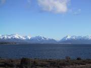 View of the Cerro Catedral mountain range