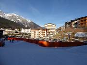 Accommodation directly at the valley station