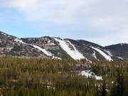 View of the Nesfjellet ski area
