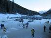 Canadian Rockies: access to ski resorts and parking at ski resorts – Access, Parking Banff Sunshine