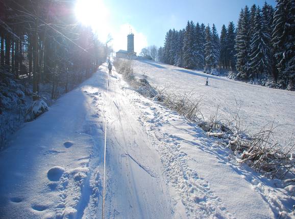Hohe Bracht 1 - Rope tow/baby lift with low rope tow