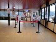 Well-maintained ticket area in Vigo di Fassa