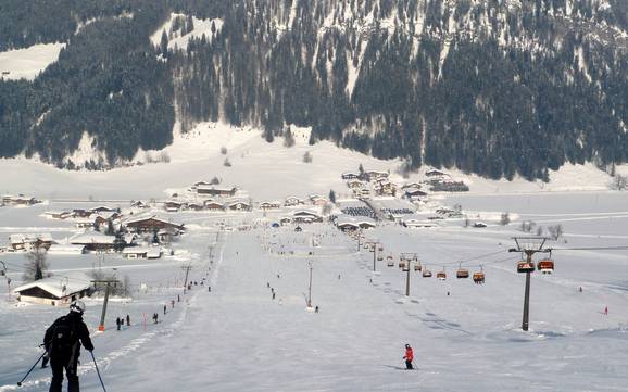 Ski resorts for beginners in the Lofer and Leogang Mountains – Beginners Buchensteinwand (Pillersee) – St. Ulrich am Pillersee/St. Jakob in Haus/Hochfilzen