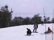 Beginner slope in Chapelco