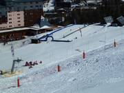 Beginner area Aime La Plagne