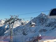 Schwarze Schneid Bahn I - 8pers. Gondola lift (monocable circulating ropeway)