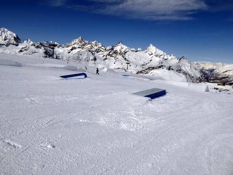 Snow parks Aosta Valley (Valle d'Aosta) – Snow park Zermatt/Breuil-Cervinia/Valtournenche – Matterhorn