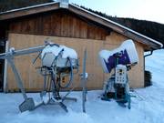 The snow cannons of Trins