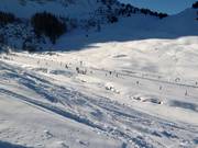 Practice slope at Gerlosstein