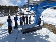 Assistance when boarding the chairlift