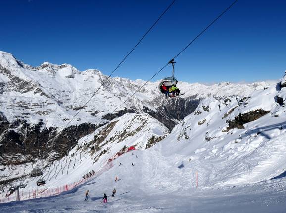 Panorama mountain station Karjoch