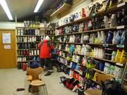 The ski rental for beginners