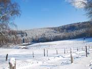 Almost invisibly nestled into the landscape – Olpe-Fahlenscheid ski resort.