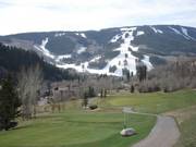 Golf below - skiing above