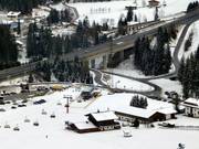 Valley station in Flachauwinkl with direct connection to the Tauern motorway A10