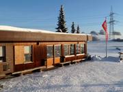 Ski hut at the valley station