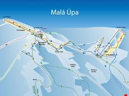 Trail map Malá Úpa