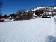 Practice slope and conveyor belt in Slaatta