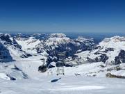 Take the Rotair up to the Titlis.