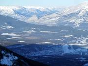 View of Jasper from the Marmot Basin ski area