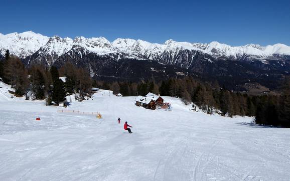 Skiing near Weißpriach