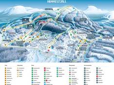 Trail map Idre Himmelfjäll