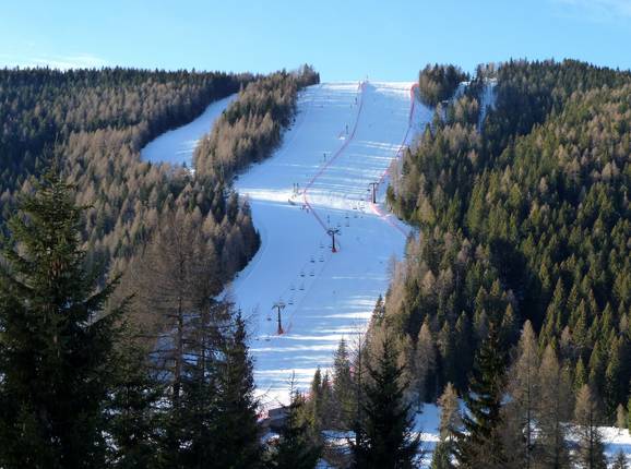 Martinella slope in Folgaria/Fiorentini ski area