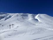 Deep powder slopes at Calmut