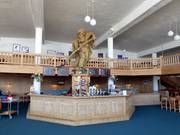 Bar in the mountain restaurant Gadein