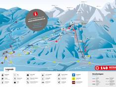 Trail map Muttereralm – Mutters/Götzens