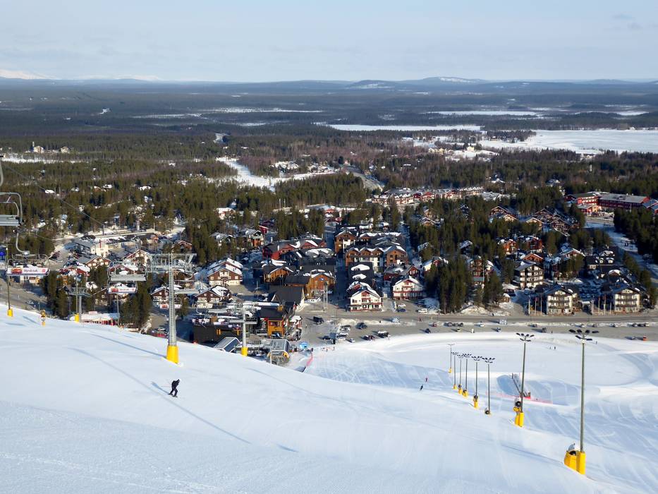 resort Levi - Skiing