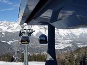 Reiteralm Silver-Jet - 8pers. Gondola lift (monocable circulating ropeway)