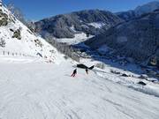 Valley run to the Dorfbahn Gerlos