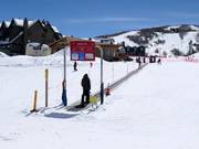 Conveyor belt for beginners at Park City Mountain Village