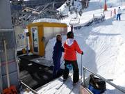 The staff is happy to help you get started.